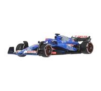 Hot Wheels Mega Construx - Juego Visa RB Fórmula 1 VCARB 01 Team 2024 Modelo de Coche de Fórmula 1 - Liam Lawson 30 - Die Cast a Escala 1:64 - Longitud 8 cm - JBM24