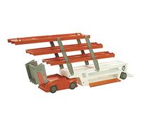 Hot Wheels Megacamión, camión de juguete transportador de coches (Mattel FTF68)