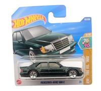 Hot Wheels - Mercedes Benz 500 E - Factory Fresh 8/10 - GTB73 - Short Card - plata metalizado - Mattel 2021