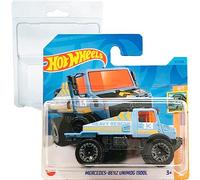 Hot Wheels Mercedes-Benz Unimog 1300L HW Haulers 4/5 (61/250) HKJ99 Short Card Mattel 2023 + Blister & Card Protector Pack Friki Monkey