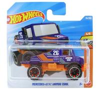 Hot Wheels - Mercedes-Benz Unimog 1300L - JJJ32 - Truckin' Along 4/5 - Short Card - Lila - Expedition Scout - Licencia oficial - Mattel 2026 (64/250) - 1:64