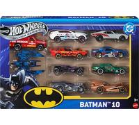Hot Wheels - Pack 10 vehículos Batman