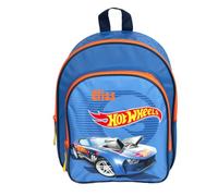 Hot Wheels - Mochila infantil (35 piezas, personalizable), Mochila Hot Wheels
