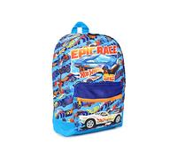 Hot Wheels Mochila oficial para niños, mochila escolar, mochila azul
