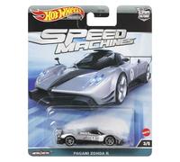 Hot Wheels - Modelo Pagani Zonda R Car Culture Speed Machines - Escala 1:64 7 cm Premium HKC42