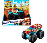 Hot Wheels Monster Truck Demo Derby Vehículo Luz/sonido