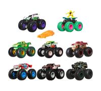 Hot Wheels Monster Trucks, 1 Toy Truck in 1:64 Scale & 1 Crush (Importación USA)