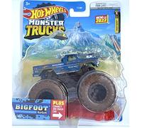 Hot Wheels - Monster Trucks 2022 - Bigfoot [Azul] 39/75 - Conectar y Crash Car