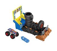 Hot Wheels Monster Trucks Arena World Reto de Carrera Race Ace Pista para Coches de Juguete, +3 años (Mattel HNB89)