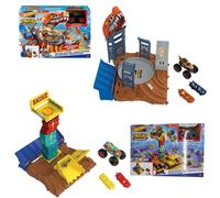 Hot Wheels Monster Trucks Arena World Surt. - MATTEL