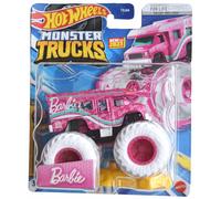 Hot Wheels Monster Trucks Barbie Ultimate Camper incluye Conectar y