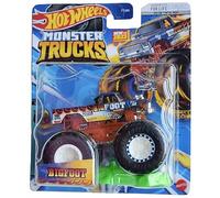 Hot Wheels Monster Trucks Bigfoot, Mash & Crash 1/4 Connect and Crash Car