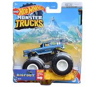 Hot Wheels Monster Trucks Bigfoot - Plus Connect and Crash Car 49/75 - Crash Legends 9/11
