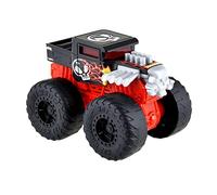 Hot Wheels Monster Trucks Bone Shaker Luces y Sonidos Coche de Juguete Escala 1:43 (Mattel HDX61)