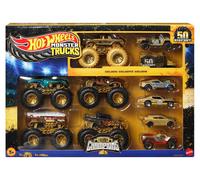 Hot Wheels Monster Trucks Campeones de trofeo Colección de coches y camiones, co