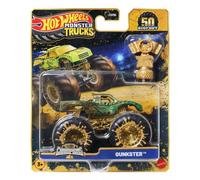 Hot Wheels: Monster Trucks coche campeón con trofeo - Gunkster