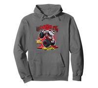 Hot Wheels Monster Trucks - Coctelera de Huesos Sudadera con Capucha