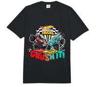 Hot Wheels Monster Trucks - Coctelera de Huesos vs Mega Wrex Comfort Colors Adult Heavyweight T-Shirt