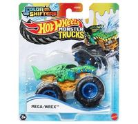 Hot Wheels Monster Trucks Color Shifters Mega Wrex, escala 1:64, 2025