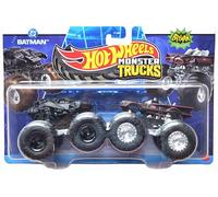 Hot Wheels Monster Trucks Dark Knight Vs Classic TV Series, Demolition Doubles escala 1:64 fundido a presión