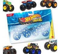 Hot Wheels Monster Trucks Demolition Doubles (Estilos Pueden Variar) | Incluye 2 camiones de juguete escala 1:64 para duelos, jugar o exhibir, FYJ64