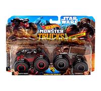 Hot Wheels Monster Trucks Demolition Doubles Star Wars Edition Darth Vader VS Chewbacca