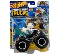 Hot Wheels Monster Trucks Duck N Roll (blanco) Freestyle Wreckers 11/12
