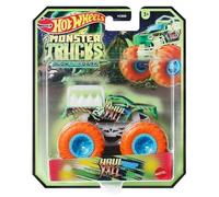 Hot Wheels Monster Trucks Glow in The Dark - Camiones a escala 1:64