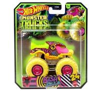 Hot Wheels Monster Trucks Glow in The Dark - Camiones a escala 1:64 Bash Zilla