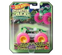 Hot Wheels Monster Trucks Glow in The Dark - Camiones a escala 1:64 Twin Mill 2024