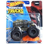 Hot Wheels Monster Trucks Godzilla, Connect and Crash Car escala 1:64 fundido a presión