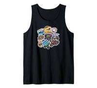 Hot Wheels Monster Trucks - Mash Up Estilo Adhesivo Camiseta sin Mangas