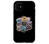 Hot Wheels Monster Trucks - Mash Up Estilo Adhesivo Carcasa para iPhone 11