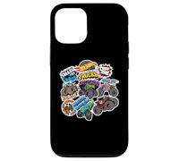 Hot Wheels Monster Trucks - Mash Up Estilo Adhesivo Carcasa para iPhone 12/12 Pro