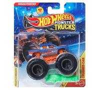 Hot Wheels Monster Trucks Nissan Frontier [Azul] Freestyle Wreckers 7/11 - Nuevo para 2026! Vehículo de juguete fundido a escala 1:64