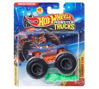Hot Wheels Monster Trucks Nissan Frontier [Azul] Freestyle Wreckers 7/11 - Nuevo para 2026! Vehículo de juguete fundido a escala 1:64