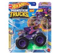 Hot Wheels Monster Trucks Nuevo para 2024 escala 1:64 (Scratch Attack 4/12 Freestyle Wreckers)