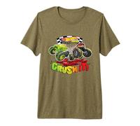 Hot Wheels Monster Trucks - ¡Siempre va a lo Grande! Camiseta Premium