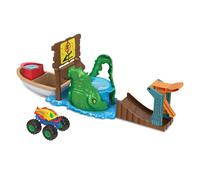 Hot Wheels Monster Trucks Swamp Chomp Playset, Water-Playset with 1 Monster Truc