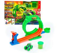 Hot Wheels Monster Trucks Toy Playset, Mutant Chaos, Loop Challenge Track Set wi