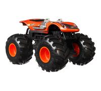 Hot Wheels Monster Trucks Twin Mill-Cast 1:24 Vehculo a escala con ruedas gigantes para nios de 3 a 8 aos Great Gift Trucks grandes escamas