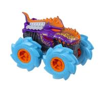 Hot Wheels Monster Trucks Twisted Tredz Bone Shaker Coche de Juguete, Regalo para niños +3 años (Mattel GVK38)
