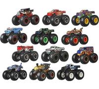 Hot Wheels Monster Trucks Ultimate Chaos! Exclusivo coche fundido a presión, paquete de 12