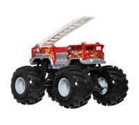 Hot Wheels Monster Trucks Vehículo de Juguete 5 Alarm 1:24 para niños de 3 años en adelante
