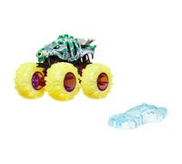 Hot Wheels Monster Trucks Vehículo de Juguete Camión Sorpresa Energía de Demolición Escala 1:64 para niños de 3 años en adelante