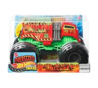 Hot Wheels Monster Trucks Will Trash It All Vehículo de juguete a escala 1:24 para niños a partir de 3 años