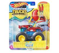 Hot Wheels Mr. Krabs Monster Trucks - Bob Esponja Squarepants Series, HWN79