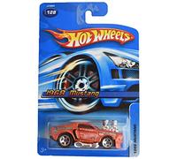 2004 Hot Wheels #104 Treasure Hunt 4/12 Double Demon Real Riders Con / Protector