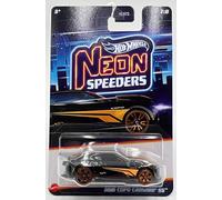 Hot Wheels Neon Speeders 2018 Copo Camaro SS [Negro] 7/8, HLH72, Vehículo fundido a escala 1:64