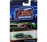 Hot Wheels Neon Speeders Corvette C7 Z06, verde, 7/8